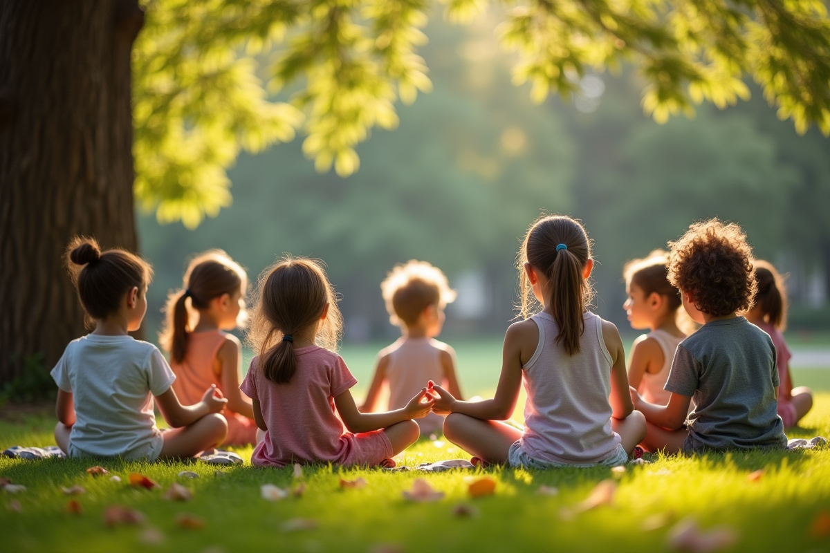 enfants méditation