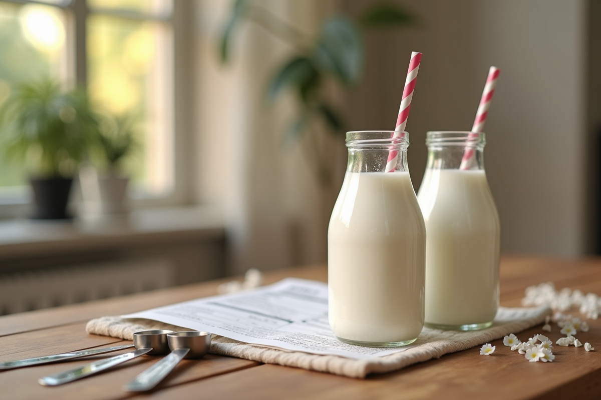 lait épaissi
