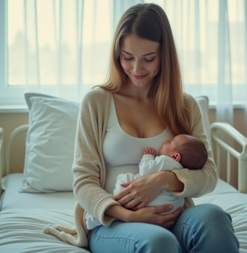 Nombre de naissances en 1990 : chiffres clés et statistiques à connaître Jeune maman avec bébé dans une maternité des années 1990